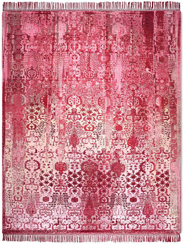 Woods Strawberry Luxury Hand-Woven Rug