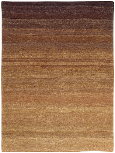 Gradient Hand-woven Brown Luxury Rug