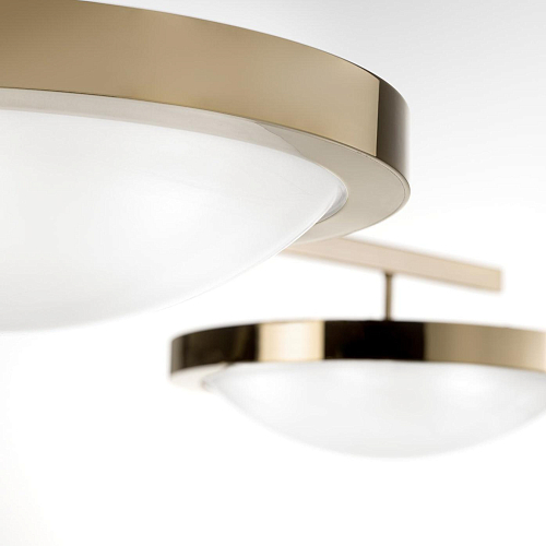 Marble Effect Disc Ceiling Light