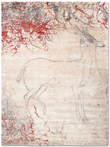 Antelope Hand-Woven Exquisite Rug