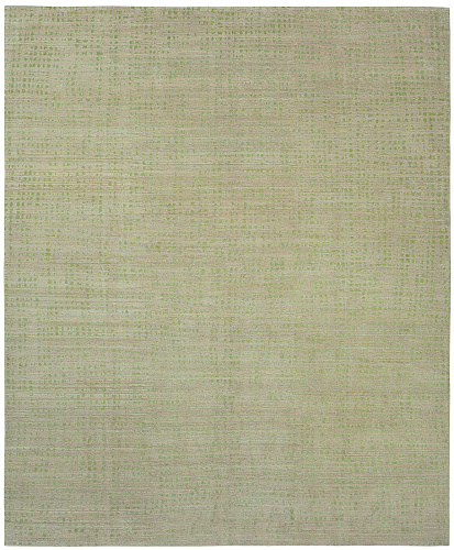 Hand-woven Green Luxury Rug