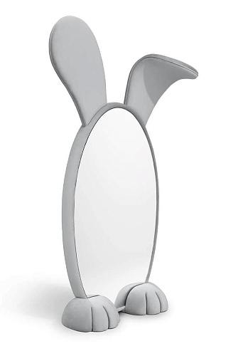 Bunny Grey Floor Mirror