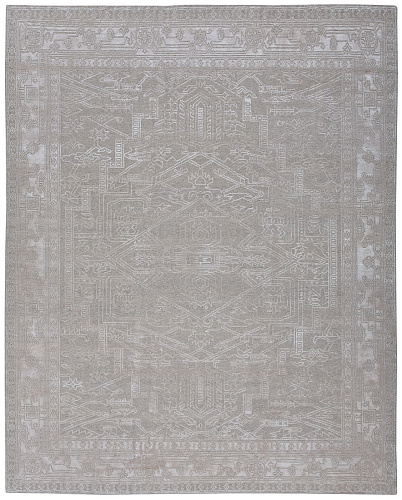 Heriz Grey Hand-woven Luxury Rug