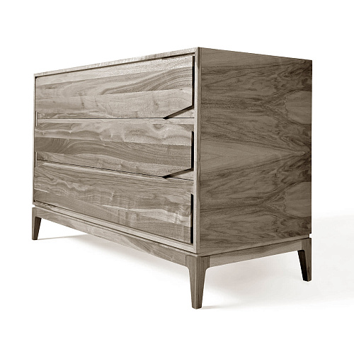 Base Grey Contemporary Chest of Drawers