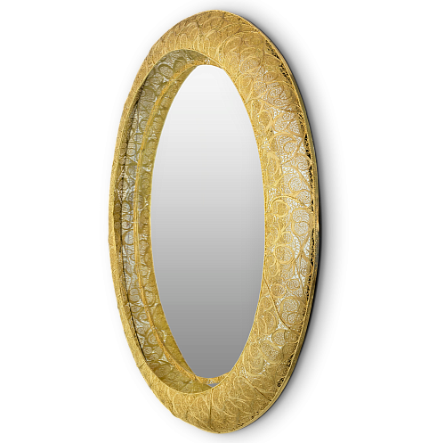 Crown Filigree Designer Mirror