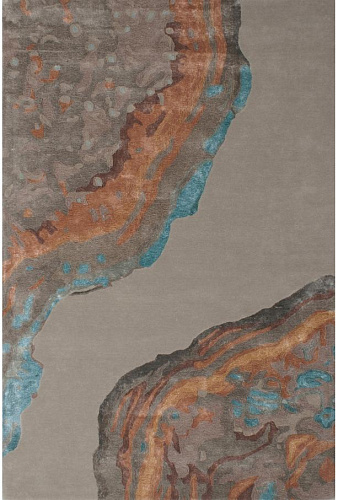 Gemstone Viscose / Wool Hand-woven Luxury Rug
