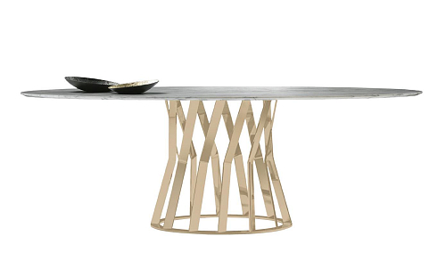 Ray Gold Artisan Dining Table