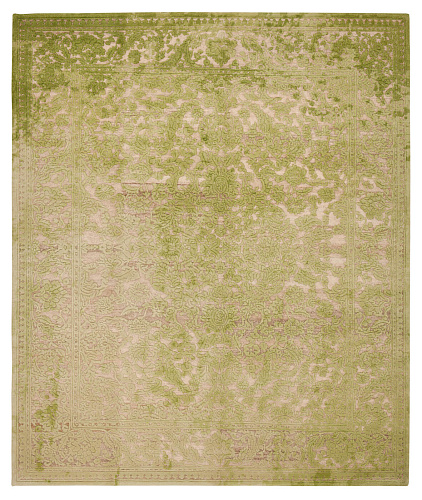 Medallion Green Luxury Rug