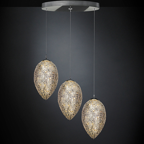 Arabesque Egg Statement Chandelier