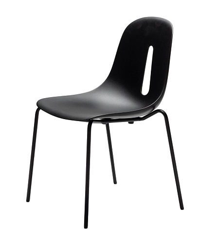 Gotham Black Chairs (Set of 2)