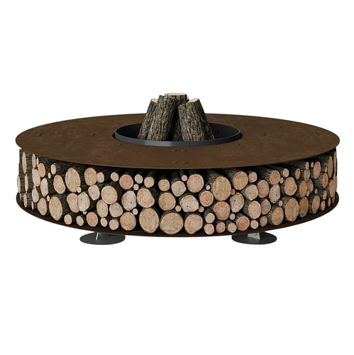 Steel Round Corten Fire Pit