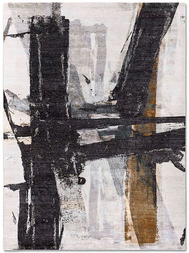 Green Rust Hand-Woven Exquisite Rug