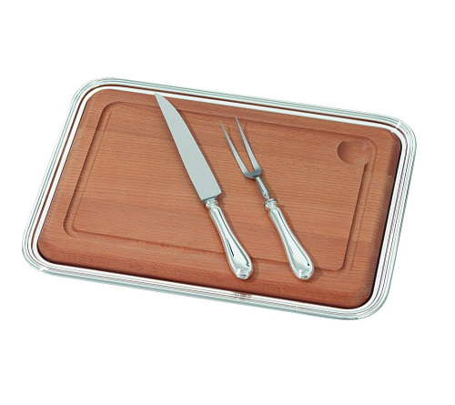 Silver-Plated Carving Tray