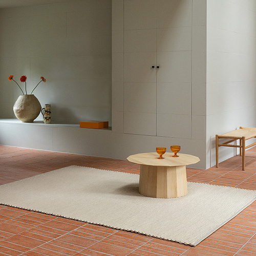 Border Cream Rug