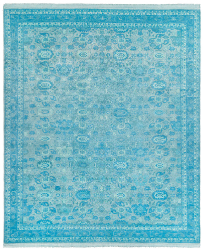 Bidjar Hand-woven Aqua Luxurious Rug