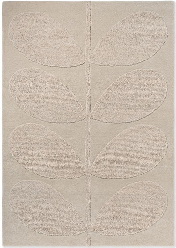 Solid Designer Ivory Rug