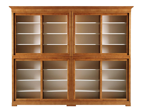 Biedermeier Italian Bookcase
