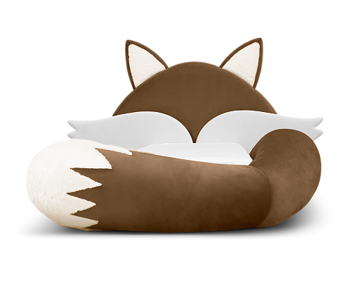 Fox Brown Kids Bed