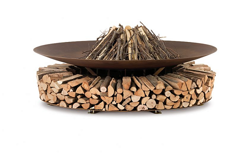 Round Outdoor Fire Pit