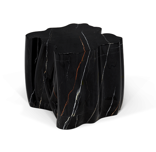 Spectrum Black Designer Side Table