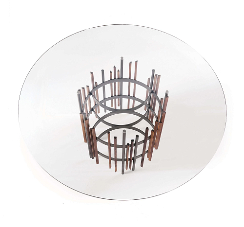 Tube Round Dining Table