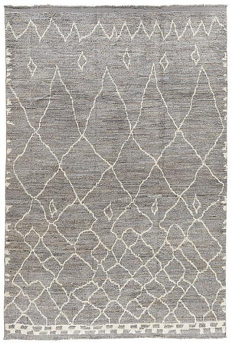 Berber Grey High Pile Luxury Rug
