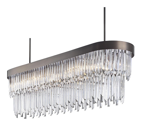 Modern Oval Murano Chandelier