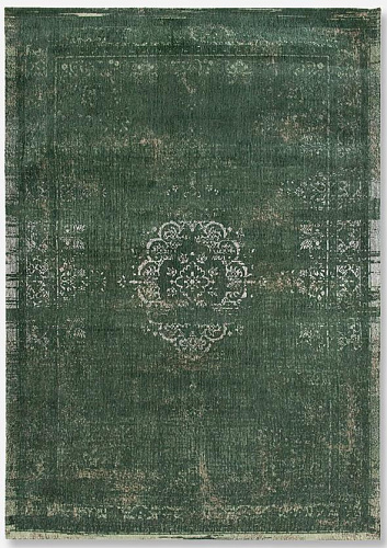 Medallion Green Flatwoven Rug