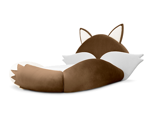 Fox Brown Kids Bed