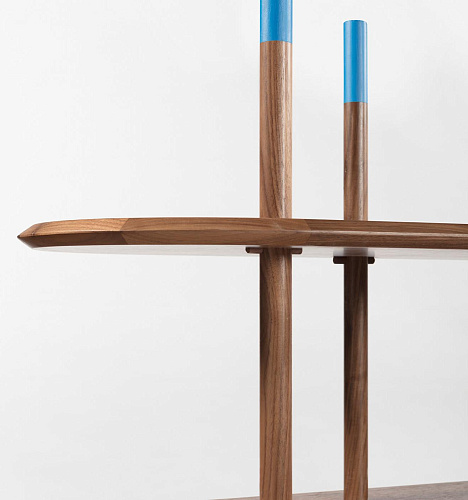 Walnut Modular Bookcase