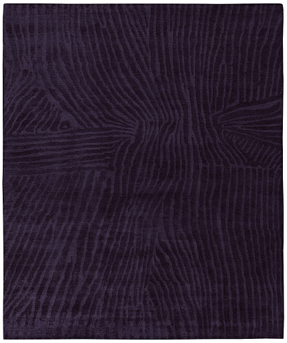 Hand-woven Purple Luxury Rug