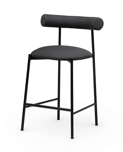 Pampa Black Bar Stool