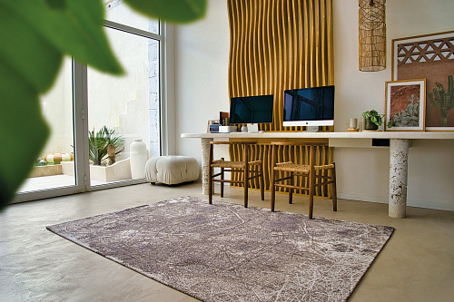 Space Trip Modern Designer Rug