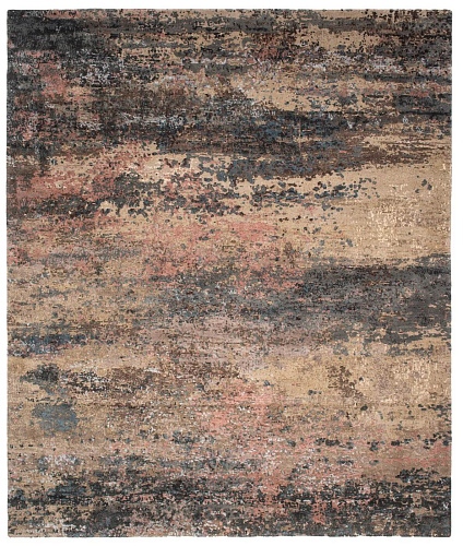 Artwork Hand-woven Wool & Silk Luxury Rug