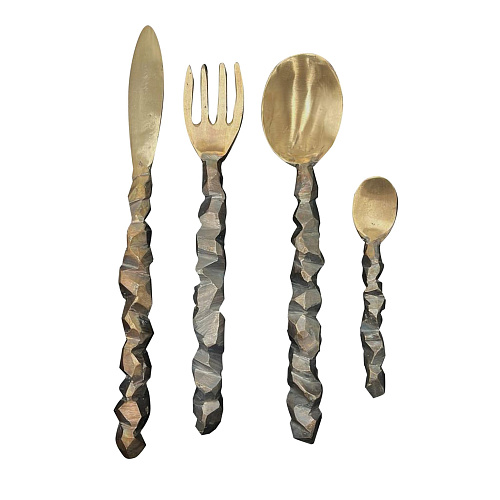 Gothic Bronze Luxury Cutlery Set