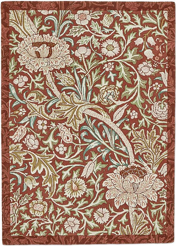 Trent Red Designer Rug