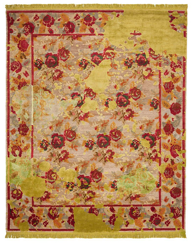 Karabagh Green / Red Luxury Rug
