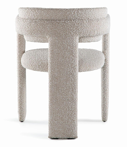 Iris Curved Chair with Armrests