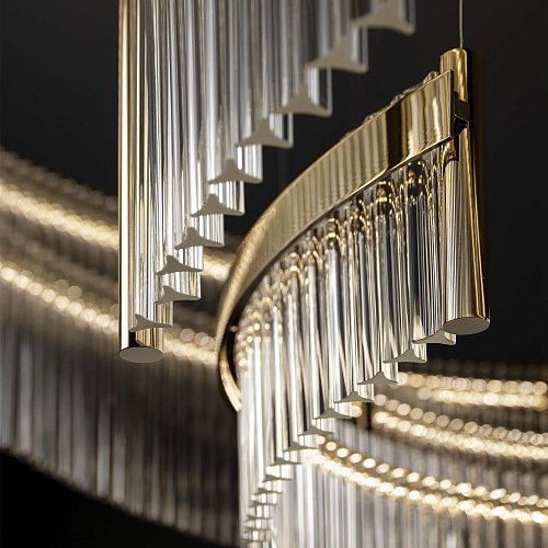 Murano Glass Prism Chandelier