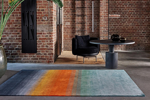 Moon Vibrant Contemporary Rug