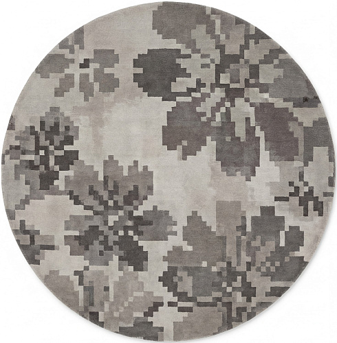 Charcoal Garden Fine Rug