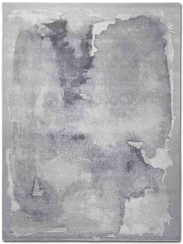 Mono Grey Luxury Hand-Woven Rug
