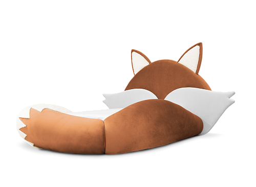 Fox Orange Kids Bed