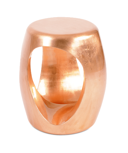 Sculpted Luxe Designer Stool
