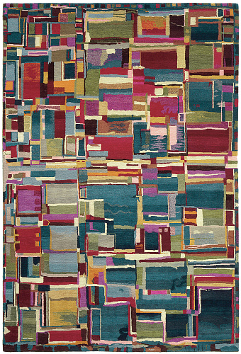 Box Multi Hand-woven Luxury Rug