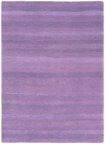 Violet Striped Hand-woven Luxury Rug