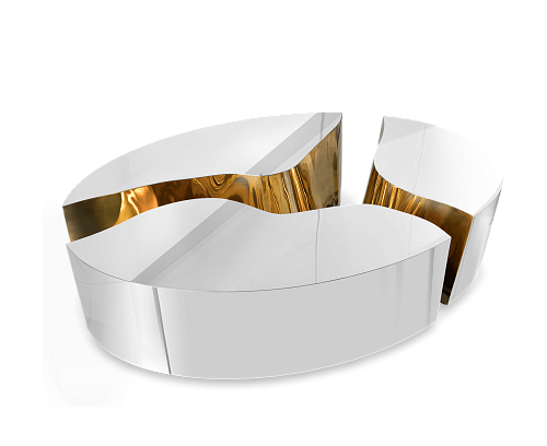 Oval Designer Coffee Table