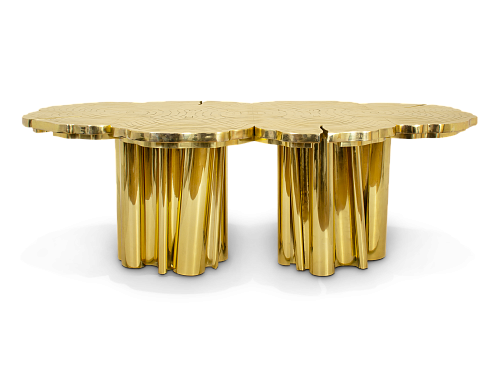 Gold Luxe Dining Table