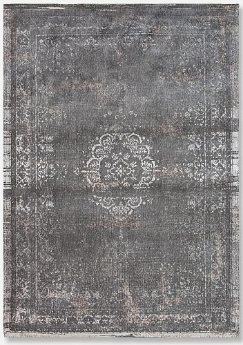 Medallion Grey Flatwoven Rug