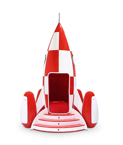 Starlight Red Rocket Ship